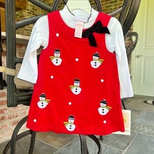 🎄NWT Snowmen Corduroy Dress🎄